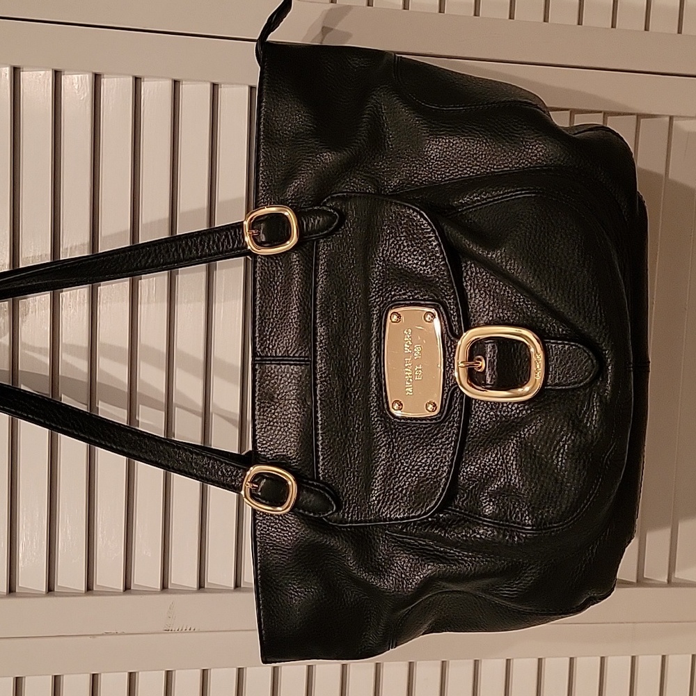 Authentic Michael Kors Hudson Downtown  Leather